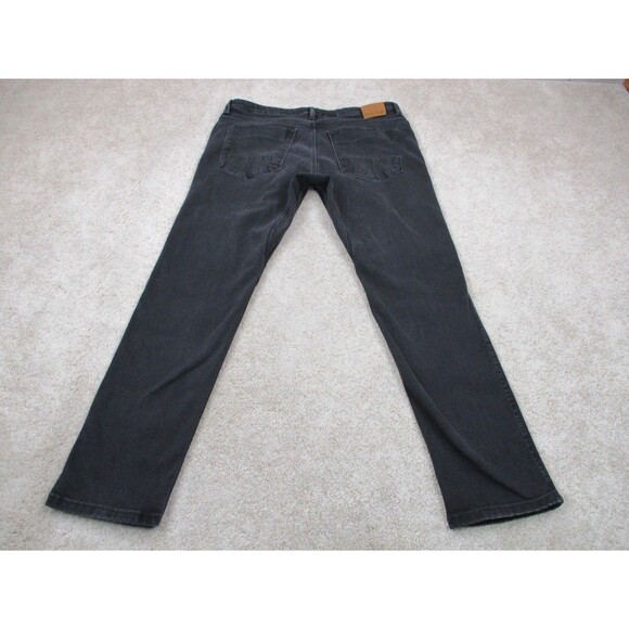 DU/ER Jeans Mens 36 Black Charcoal L2X Slim Fit Stretch Denim Casual Duer 36x30 - Picture 3 of 13